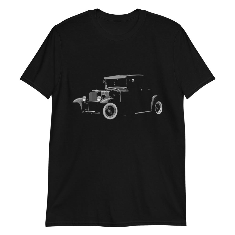 1930 Ford Model A 5 Window Coupe Hot Rod Short-Sleeve Unisex T-Shirt