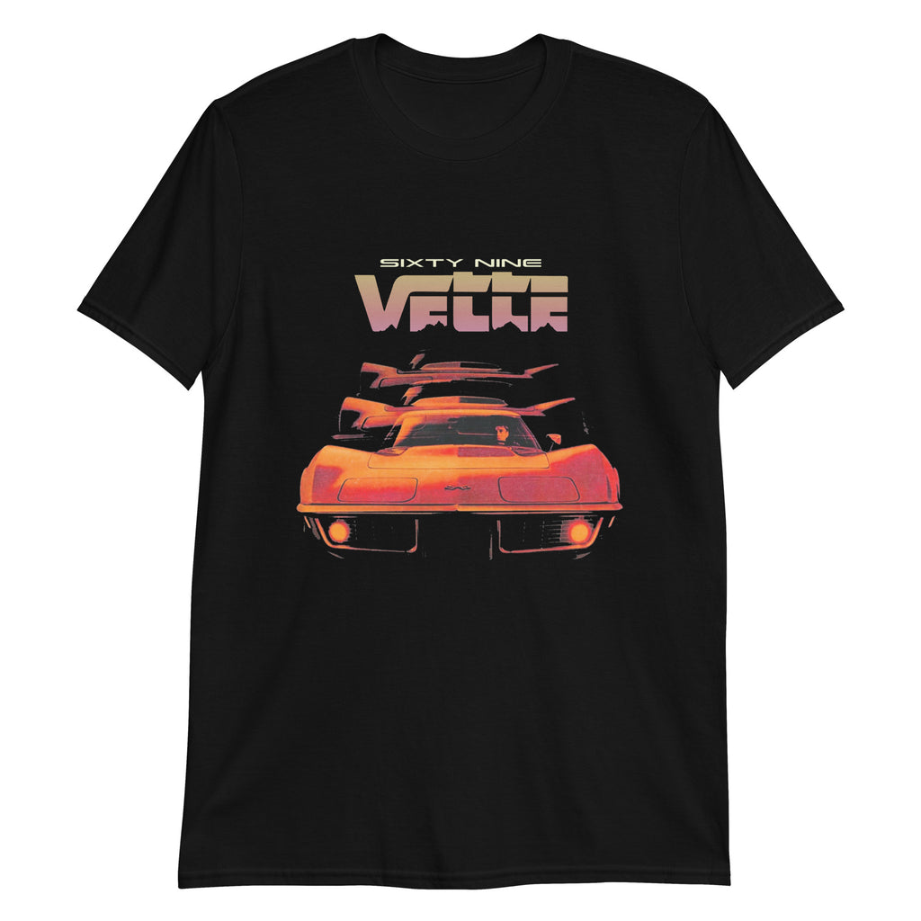 1969 Corvette 69 Vette Retro Classic Car Owner Gift Short-Sleeve Unisex T-Shirt