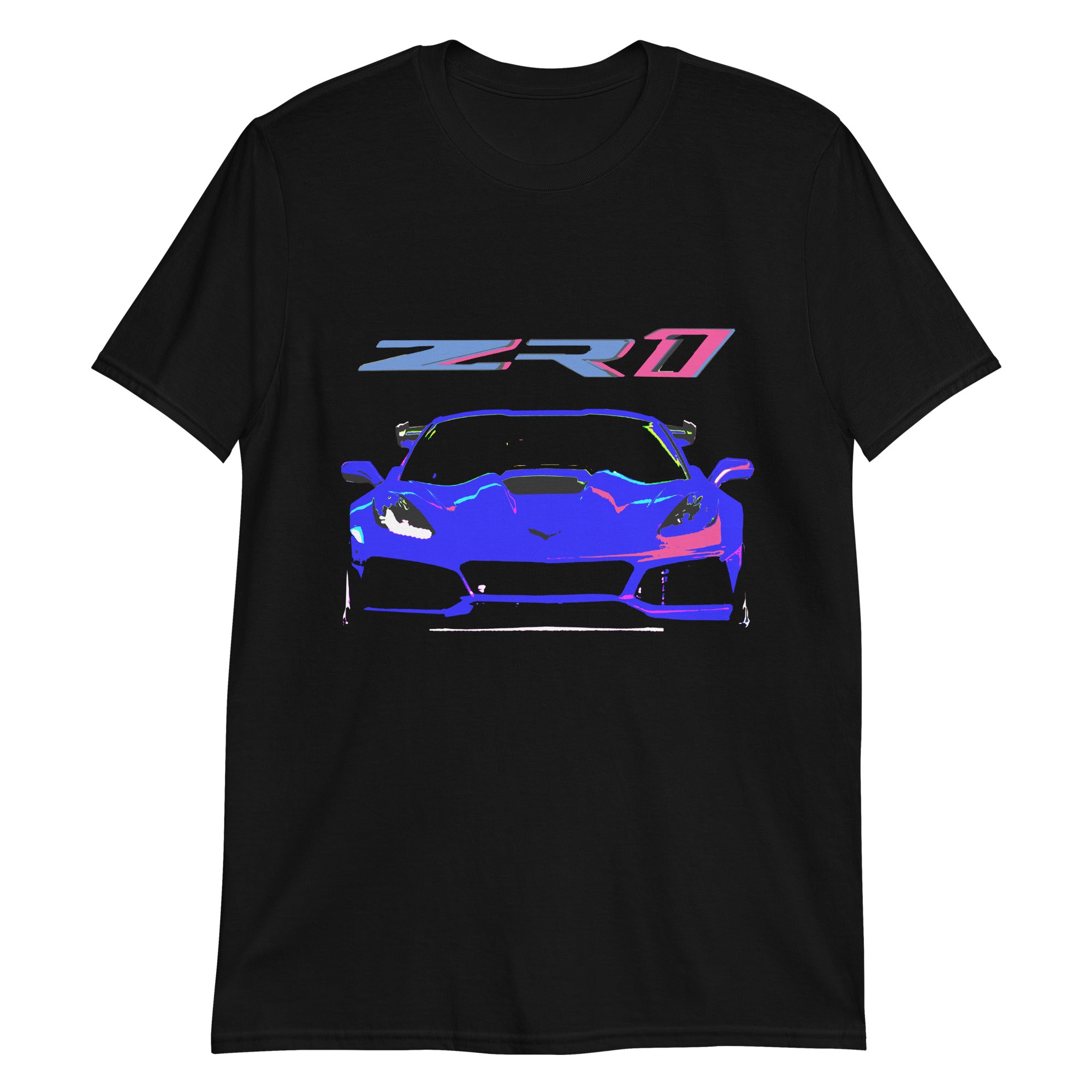Corvette C7 ZR1 7th gen Vette Custom Art Car Club Short-Sleeve Unisex T-Shirt