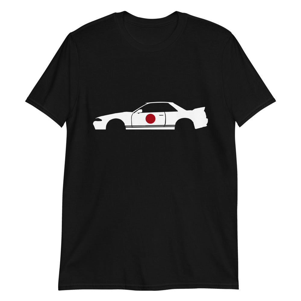 R32 GT-R Skyline GTR JDM Custom Stencil Design Car Club Drift Streetwear Short-Sleeve Unisex T-Shirt