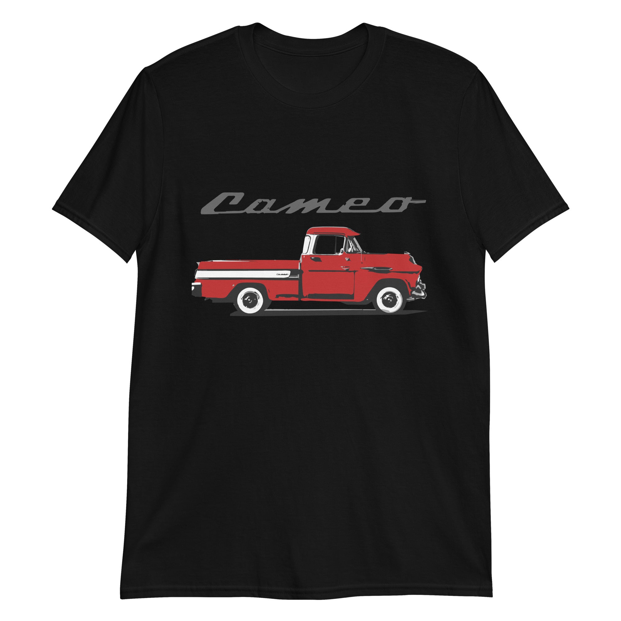 1957 Chevy Cameo Pickup Truck Antique Collector Custom Art Short-Sleeve T-Shirt