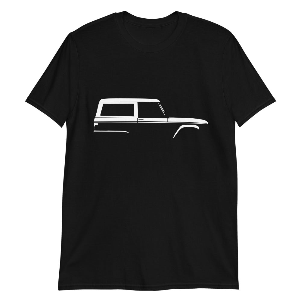 1966 Bronco Silhouette Vintage Truck SUV Off-road 4x4 Adventure Outdoor Trail riding T-Shirt