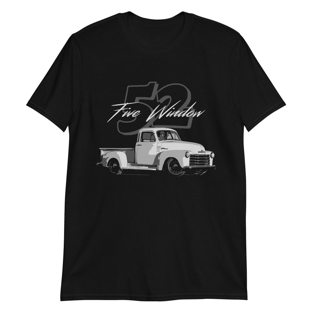1952 Five Window Chevy Pickup Antique American Truck Collector T-Shirt