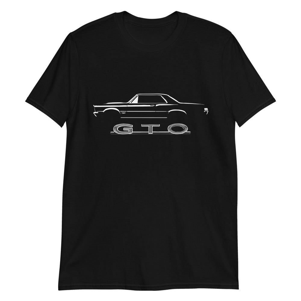 1965 GTO Muscle Car Silhouette Emblem Classic Car Collector Club Custom T-Shirt