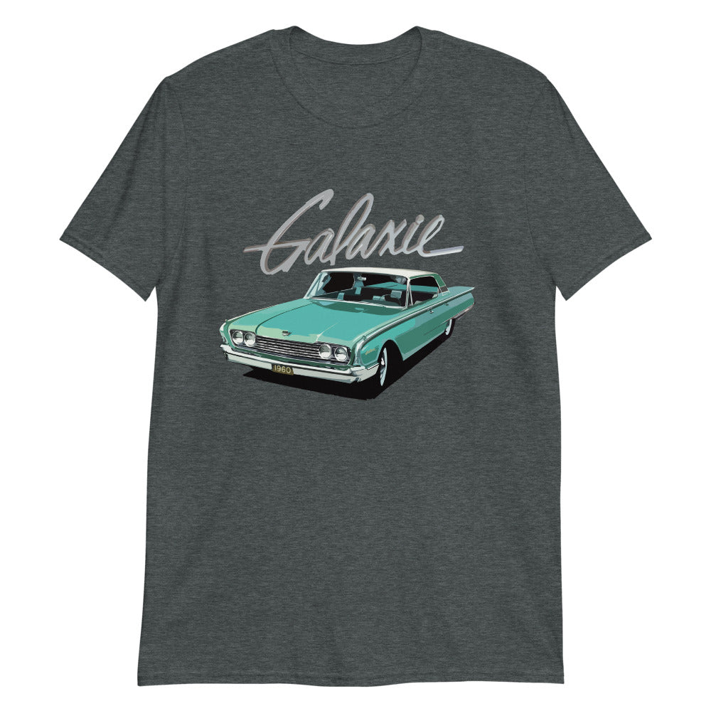 1960 Ford Galaxie Antique Car Short-Sleeve T-Shirt