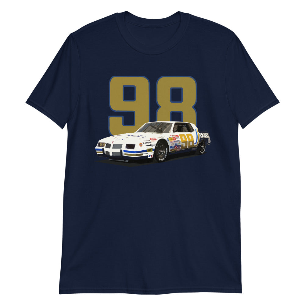 Dale Jarrett 1986 Grand Prix #98 Stock Car Short-Sleeve T-Shirt