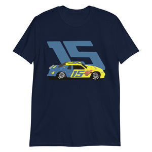 Ricky Rudd #15 Stock Car Racing Short-Sleeve T-Shirt