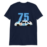 Dick Trickle 1993 #75 Racecar Stock Car Racing Short-Sleeve Unisex T-Shirt