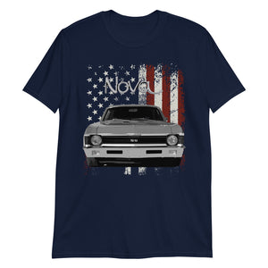 1972 Chevy Nova Classic Car Short-Sleeve Unisex T-Shirt