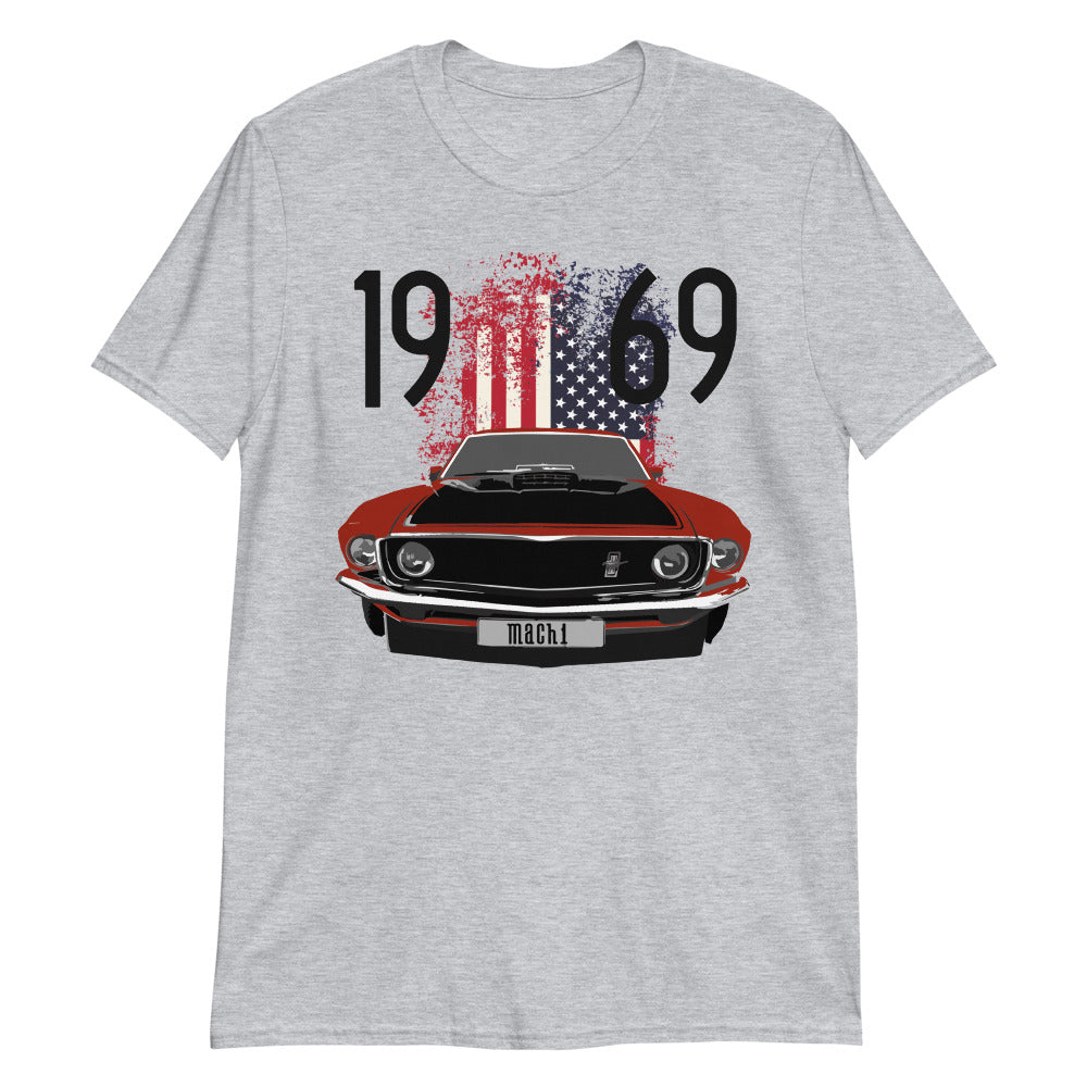 1969 Mustang Mach 1 Short-Sleeve T-Shirt