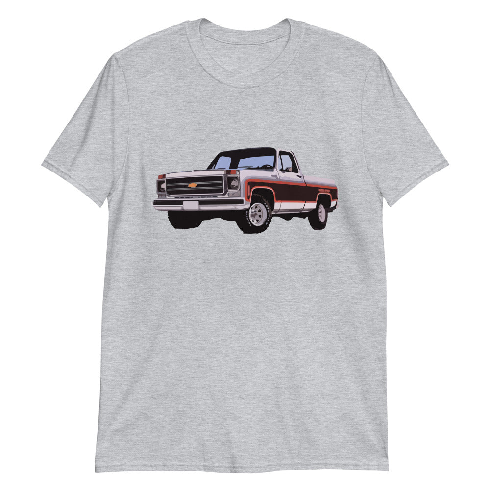 Chevy Fleetside Sport Pickup Short-Sleeve T-Shirt