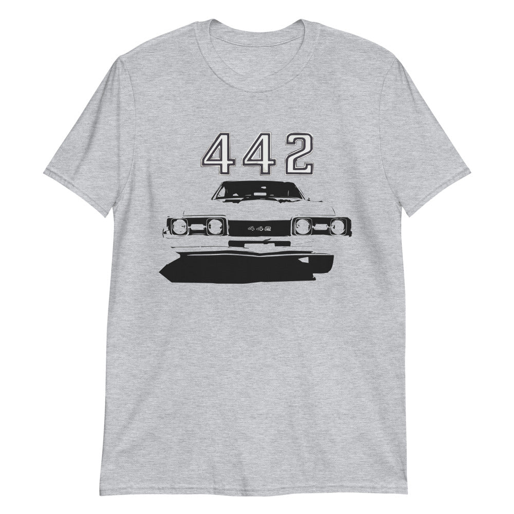 Oldsmobile 442 Muscle Car Short-Sleeve Unisex T-Shirt