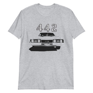 Oldsmobile 442 Muscle Car Short-Sleeve Unisex T-Shirt