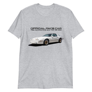 1989 Trans Am Pace Car 73rd Indianapolis 500 Mile Race Short-Sleeve Unisex T-Shirt