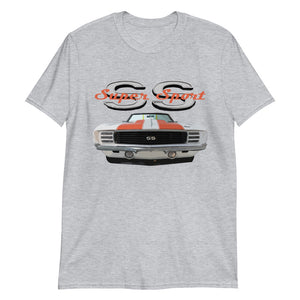 1969 Chevy Camaro SS Super Sport Classic American Muscle Car Short-Sleeve Unisex T-Shirt
