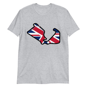 Silverstone Circuit British Grand Prix F1 Track Short-Sleeve Unisex T-Shirt