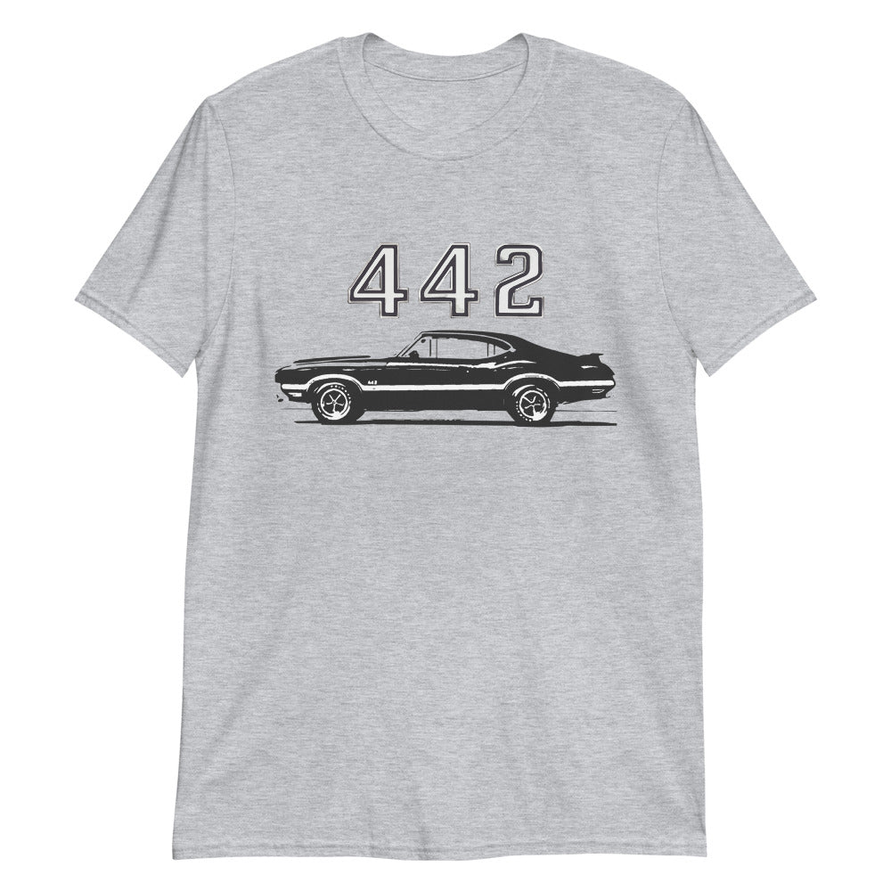 1970 Olds 442 Muscle Car Short-Sleeve Unisex T-Shirt
