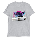Vaporwave Aesthetic RX7 JDM Legend Car Short-Sleeve Unisex T-Shirt