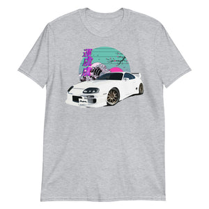90s JDM Tuning Supra Vaporwave Japanese Aesthetic Drift Racing T-Shirt