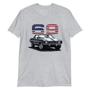 1969 69 Camaro Chevy Muscle Cars American Collector Car Gift T-Shirt