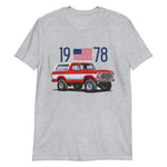 1978 Ford Bronco Ranger XLT Truck Owner Gift Short-Sleeve Unisex T-Shirt