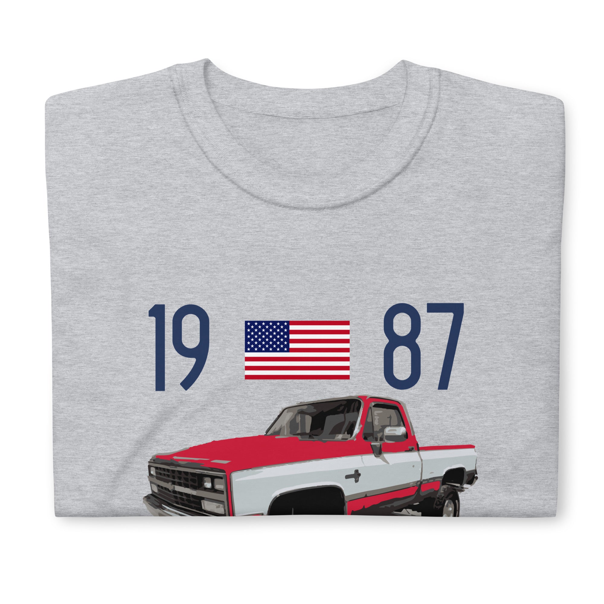 1987 Chevy K10 Silverado Square Body Pickup Truck Owner Gift T-Shirt