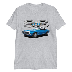 1968 Camaro SS 502 Muscle Car Owner Gift Short-Sleeve Unisex T-Shirt