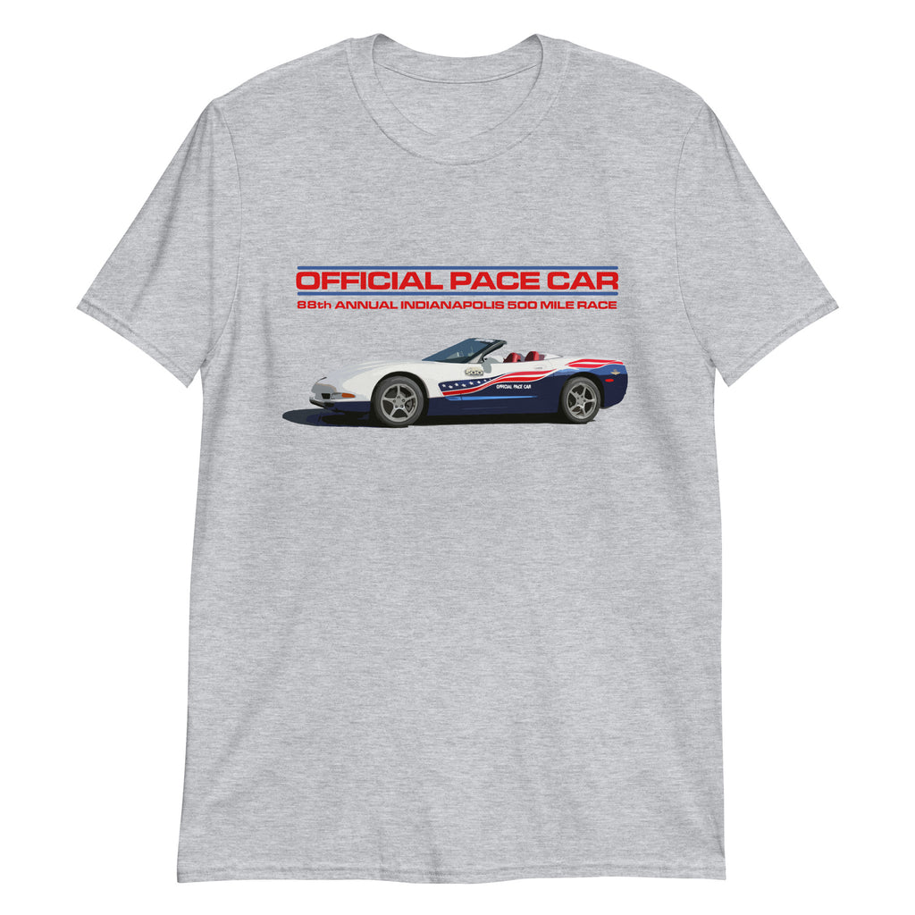 2004 Corvette C5 Pace Car Indianapolis 500 Short-Sleeve Unisex T-Shirt
