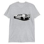 White C7 Corvette ZR1 Owner Gift Short-Sleeve Unisex T-Shirt