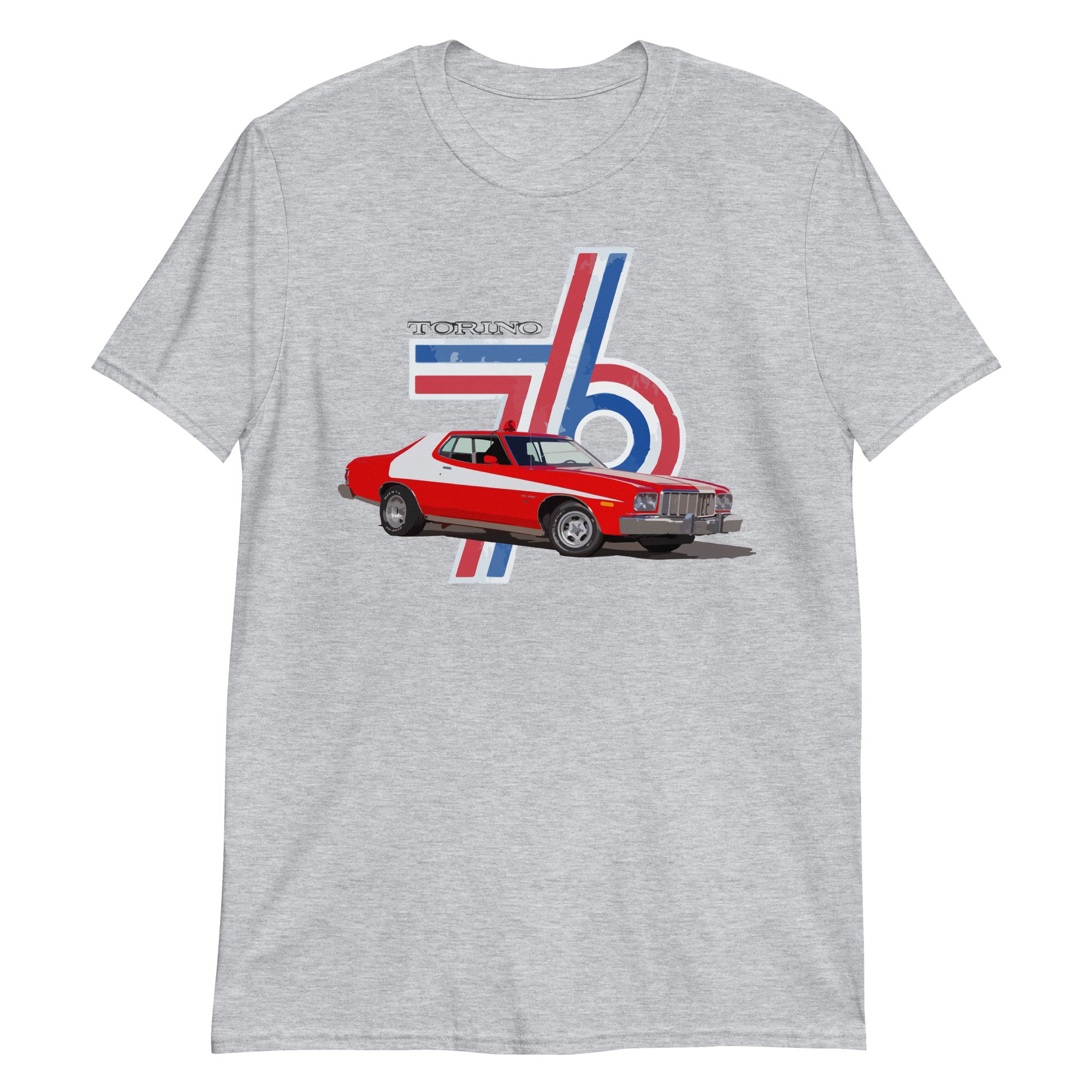 1976 Ford Gran Torino Muscle Car Short-Sleeve Unisex T-Shirt