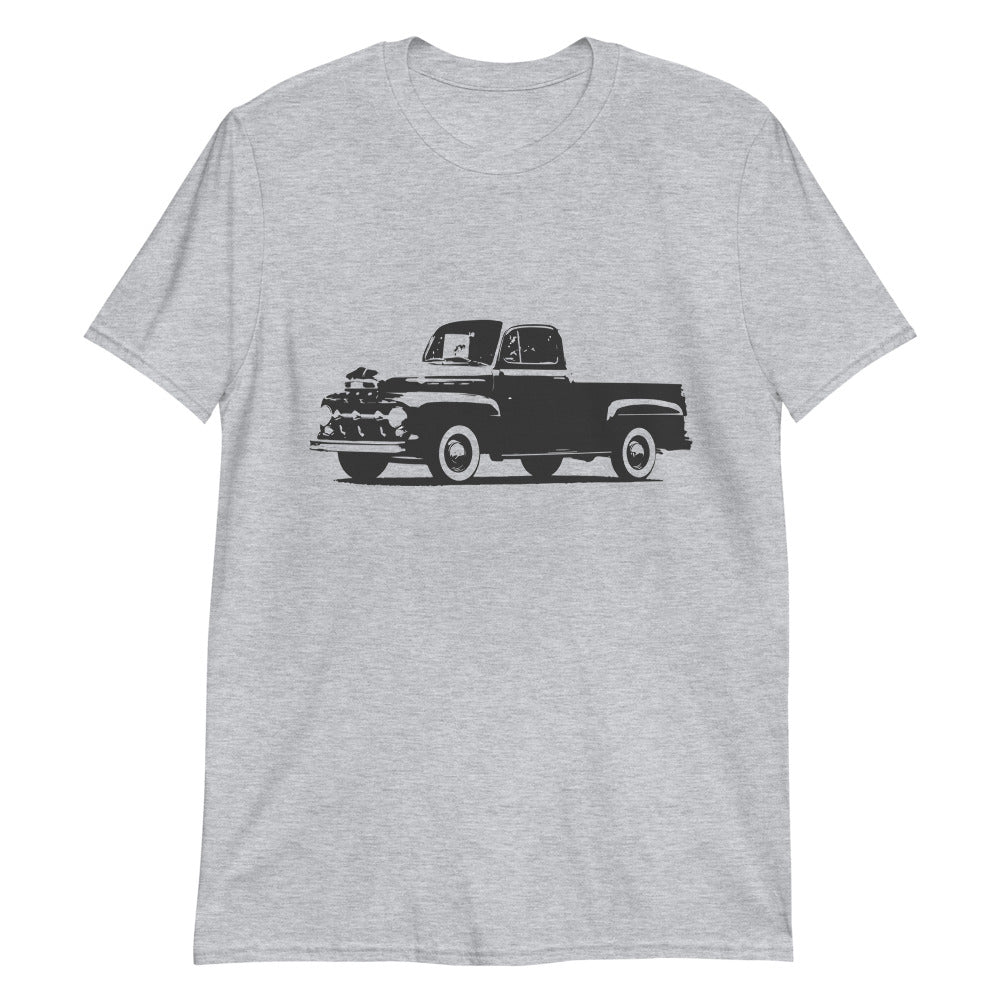 1952 Ford F1 Antique Pickup Truck Short-Sleeve Unisex T-Shirt
