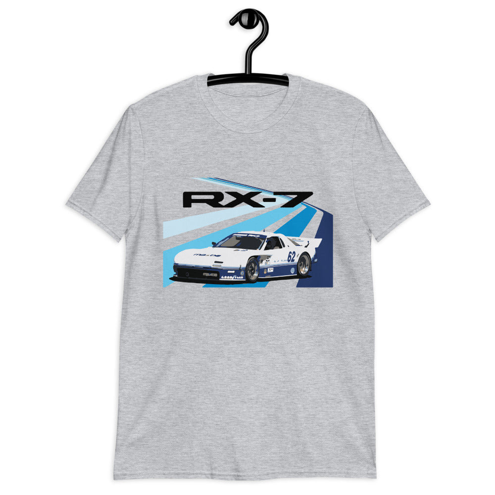 RX-7 IMSA GTO Race Car Rotary RX7 90s JDM Retro Racing Short-Sleeve Unisex T-Shirt