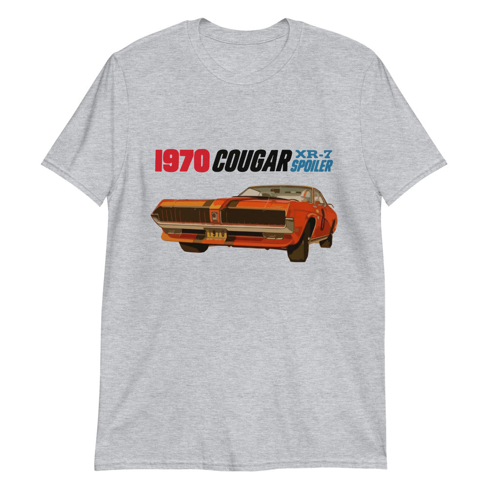 1970 Cougar XR-7 Retro Muscle Car Custom T-Shirt