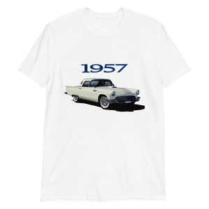 1957 Ford Thunderbird American Classic Car Short-Sleeve T-Shirt