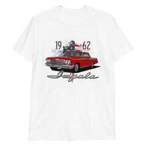 1962 Chevy Impala SS 2 Door Hardtop Short-Sleeve T-Shirt