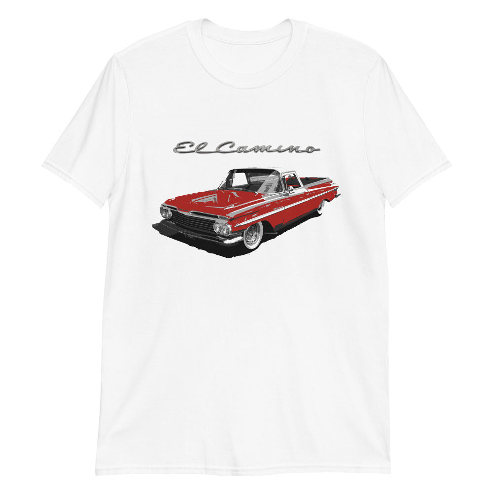 1959 Chevy El Camino Classic Car Short-Sleeve T-Shirt