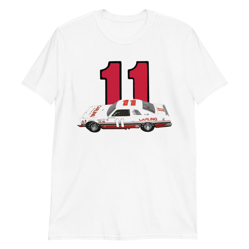 Cale Yarborough 1974 Carling Chevy Stock Car Racing Short-Sleeve Unisex T-Shirt