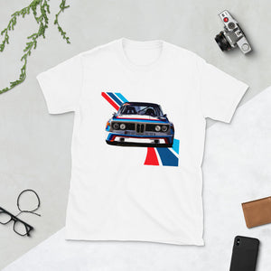 Retro Racing 3.0 CSL E9 Vintage Motorsports Short-Sleeve Unisex T-Shirt