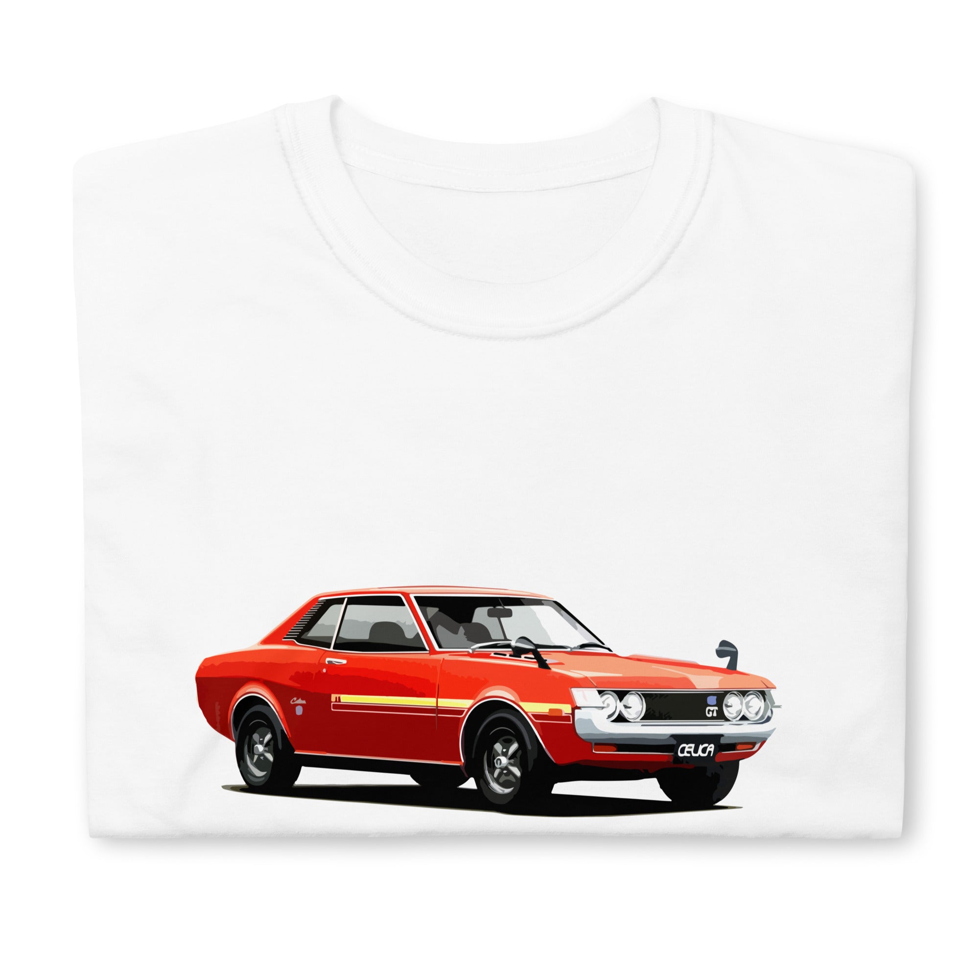 1972 Celica 1600GT JDM Japanese Vintage Car Short-Sleeve Unisex T-Shirt
