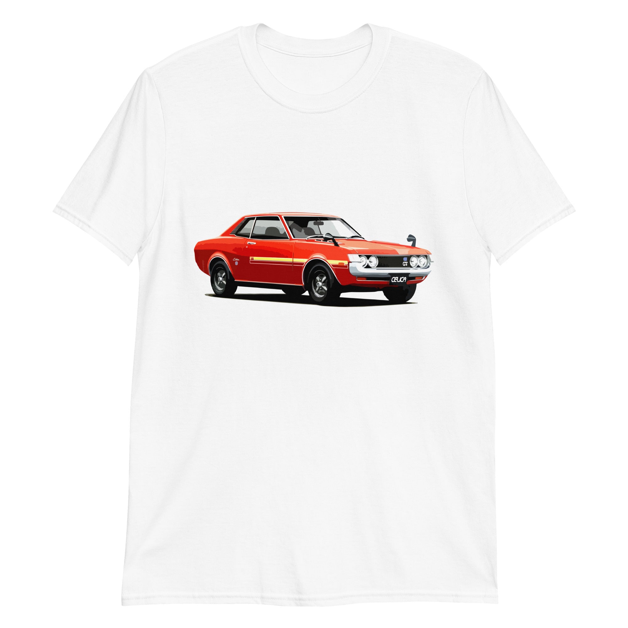 1972 Celica 1600GT JDM Japanese Vintage Car Short-Sleeve Unisex T-Shirt