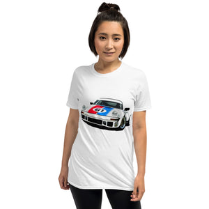 Vintage Auto Racing IMSA GT Race Car Short-Sleeve Unisex T-Shirt