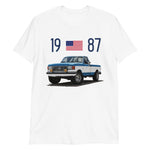 1987 Ford F150 Pickup Truck Owner Gift Short-Sleeve Unisex T-Shirt