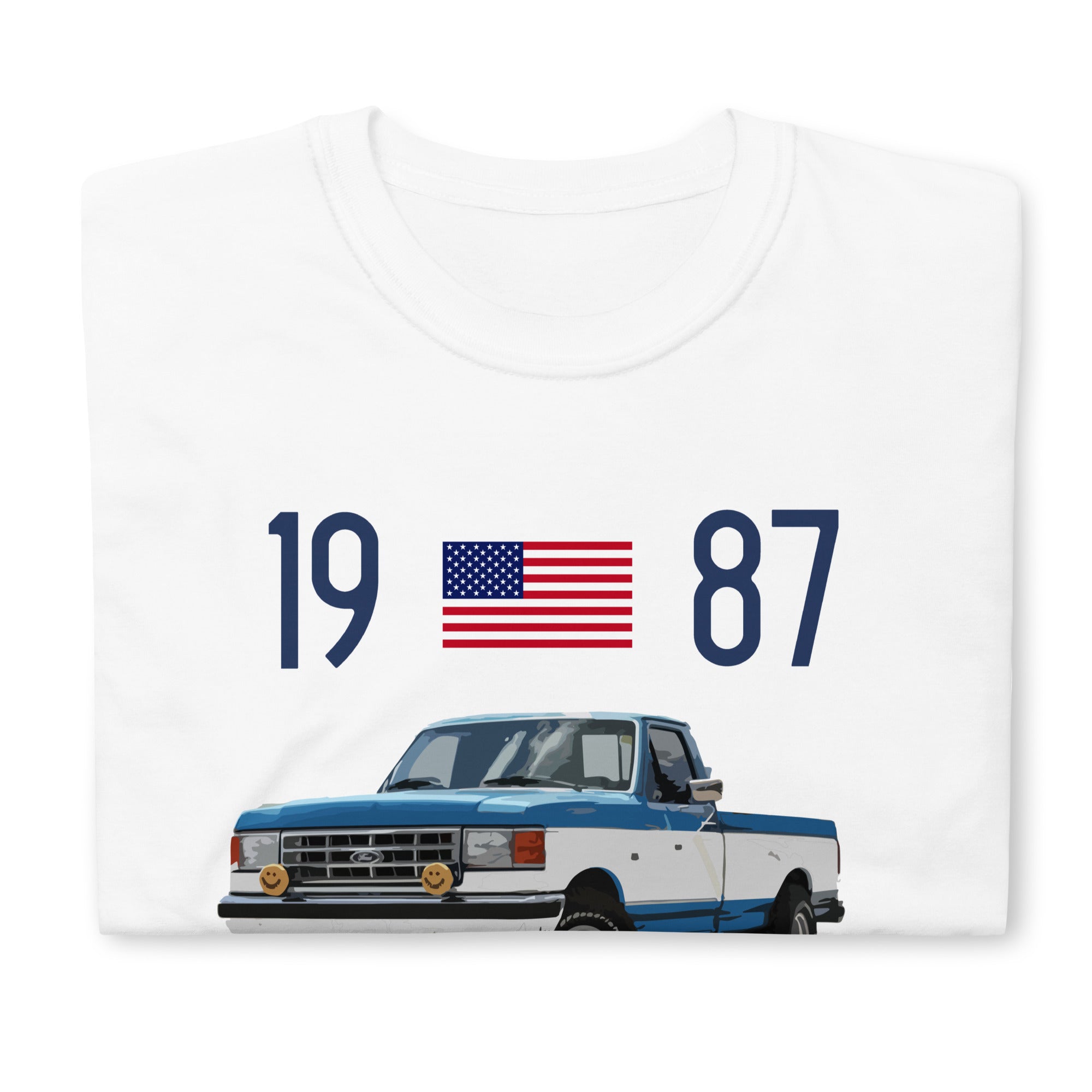 1987 Ford F150 Pickup Truck Owner Gift Short-Sleeve Unisex T-Shirt