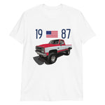 1987 Chevy K10 Silverado Square Body Pickup Truck Owner Gift T-Shirt