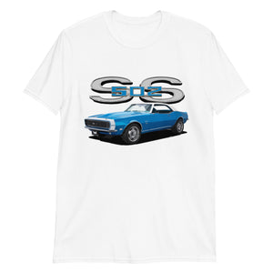 1968 Camaro SS 502 Muscle Car Owner Gift Short-Sleeve Unisex T-Shirt