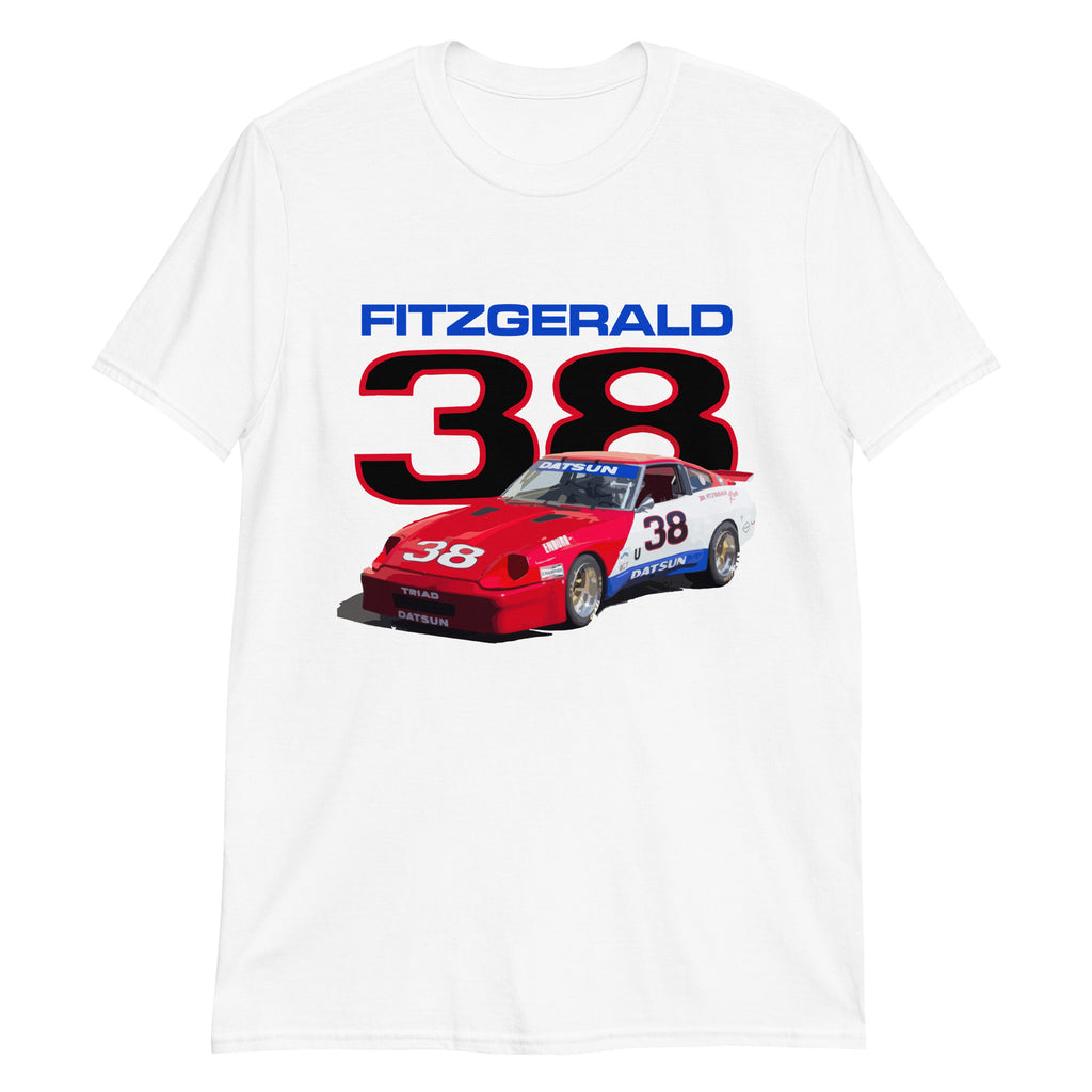 Jim Fitzgerald Datsun 280zx Race Car Short-Sleeve Unisex T-Shirt