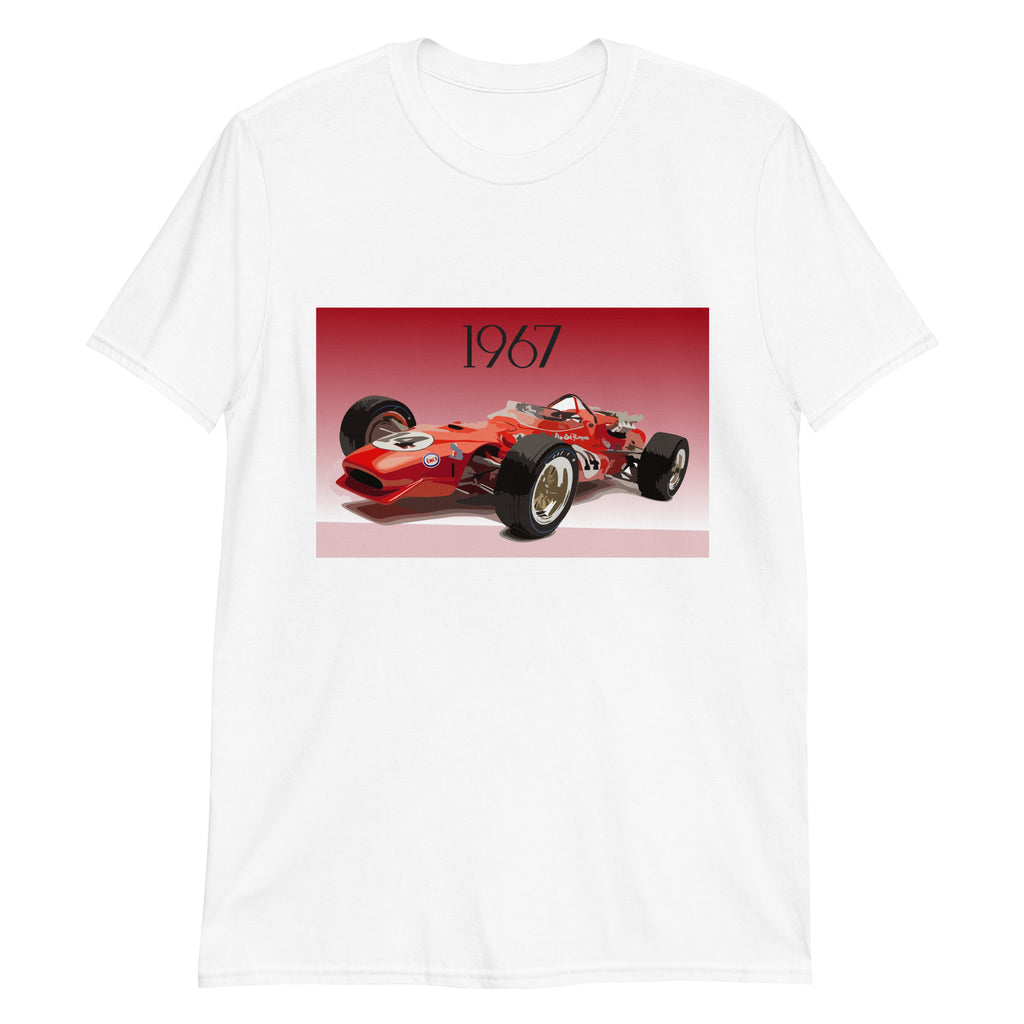 1967 Coyote Race Car Indy 500 Winner Short-Sleeve Unisex T-Shirt