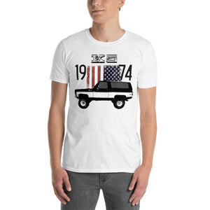 1974 Chevy K5 Blazer USA Short-Sleeve Unisex T-Shirt