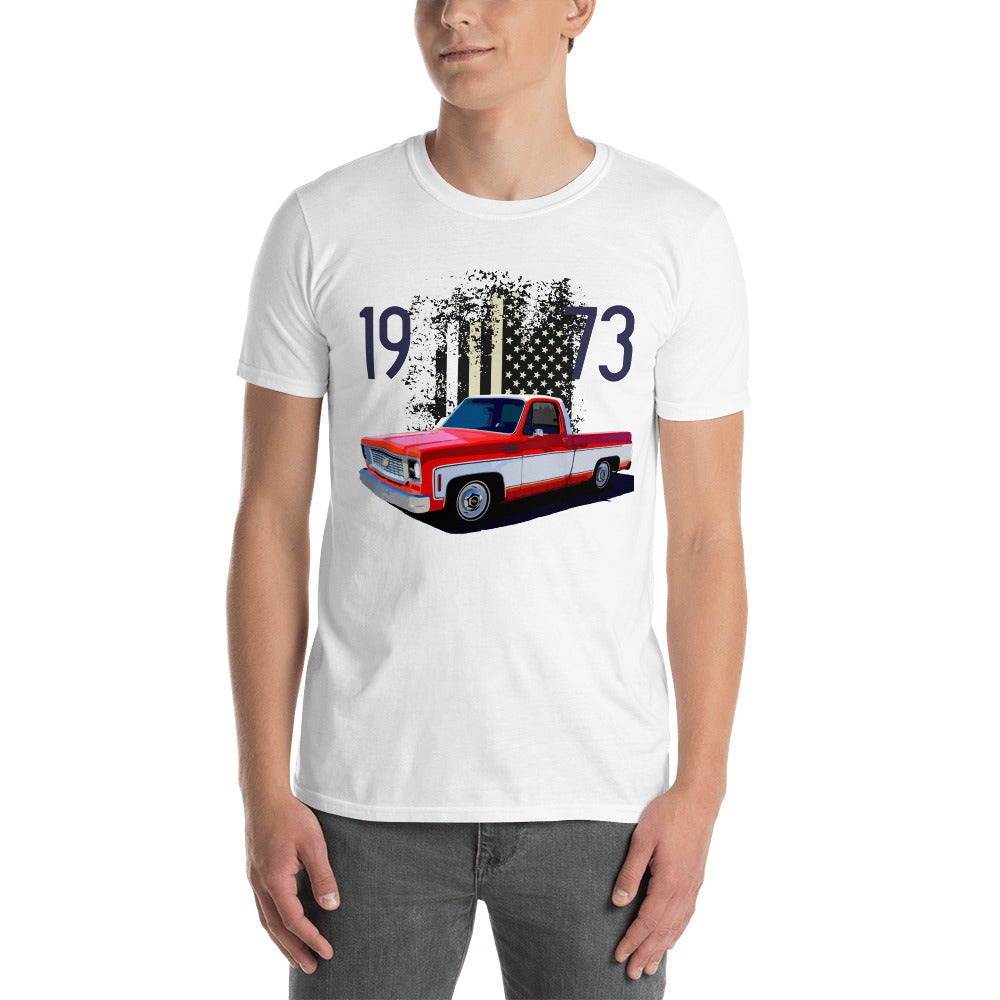 1973 Chevy C10 Squarebody Square Body Pickup Truck Owner Gift T-Shirt