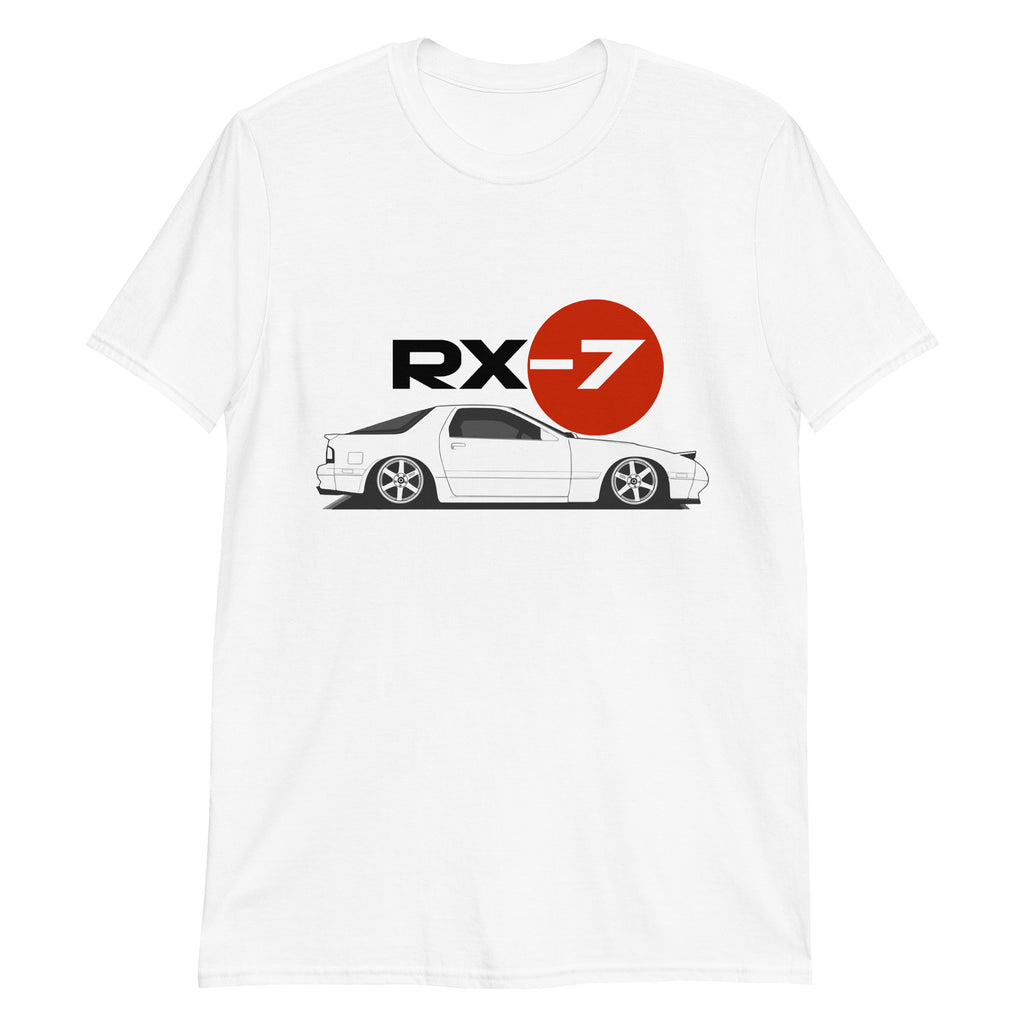 RX-7 JDM Legend RX7 Rotary Engine Tuner Car Drift Street Racing T-Shirt